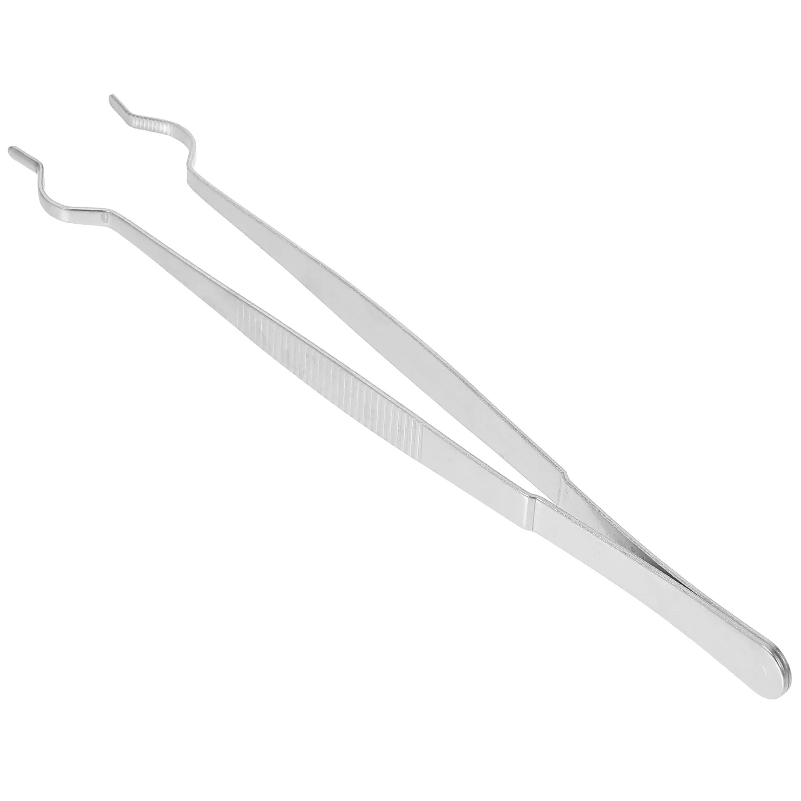 

Stainless Steel Test Tube Tweezers Tubes Clamp Tongs Grabber Small High Temperature Resistance Holder