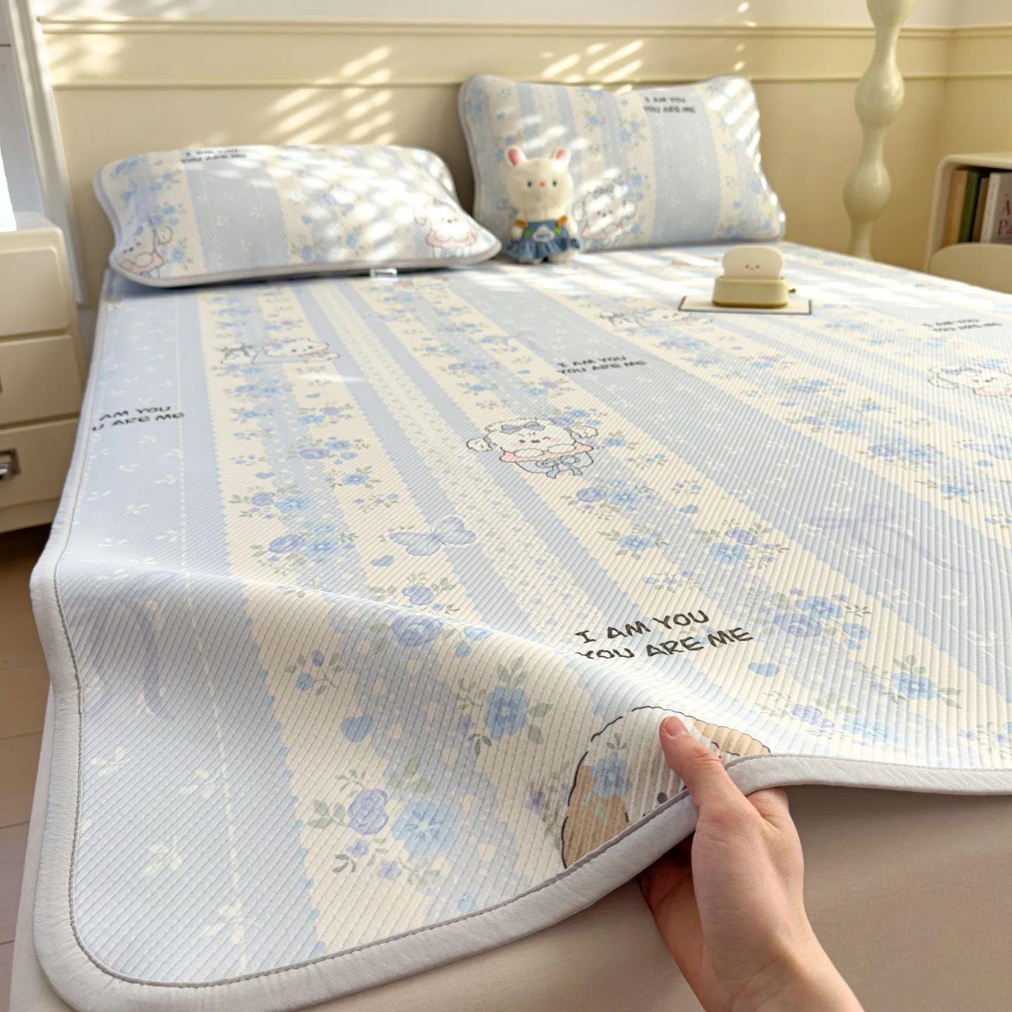 2026 Set Sprei Sutra Es Baru u - Silk Sheet Set ulasan dan harga