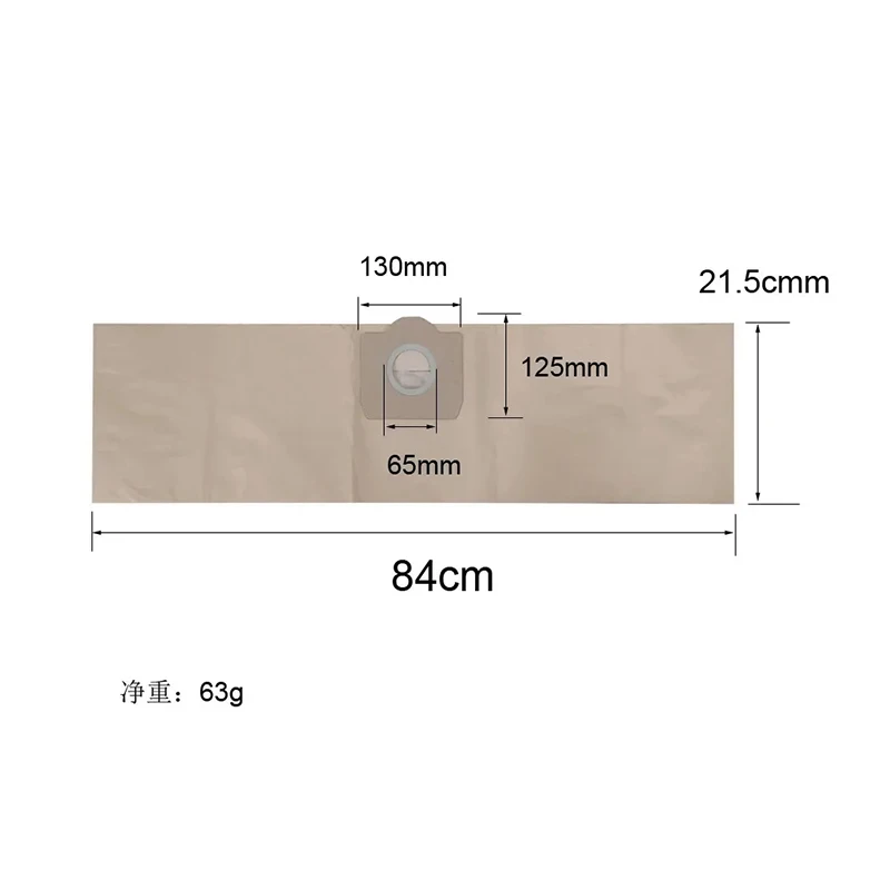 Dust Bags For Karcher WD3 MV3 WD3200 WD3300 A2204 A2656 Vacuum Cleaner Paper Bags For Rowenta RB88 RU100 RU101