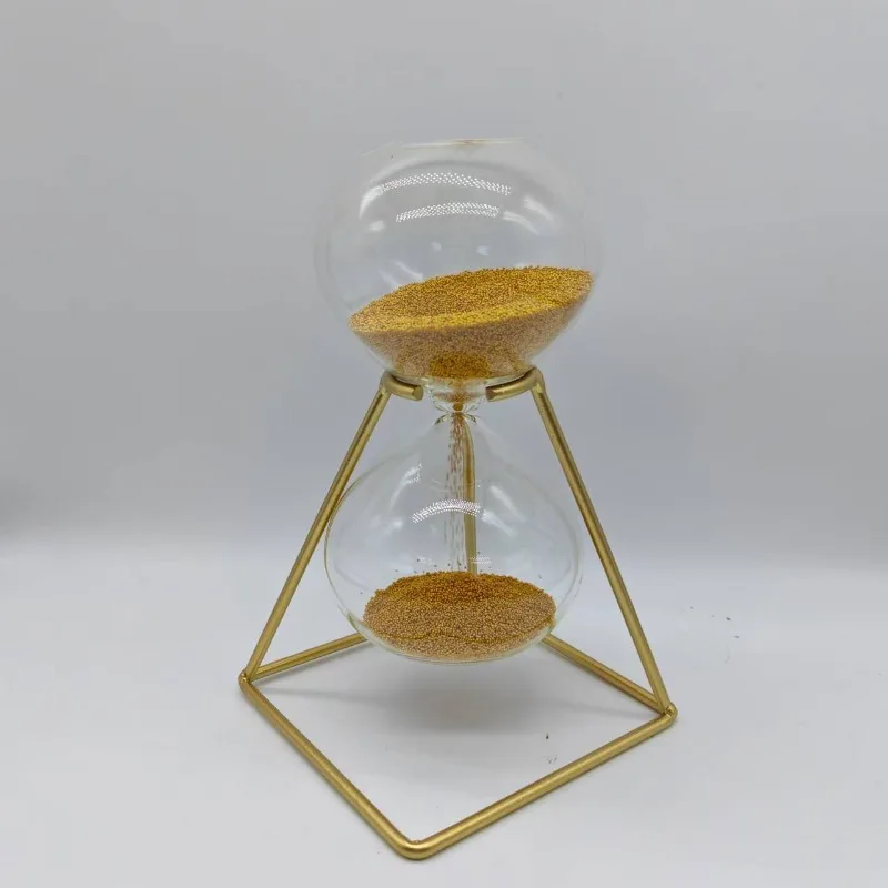 

1pc European and American Creative Hourglass Decoration, Modern Simple Home Decoration Desktop Ornament Non timed Glass Craft