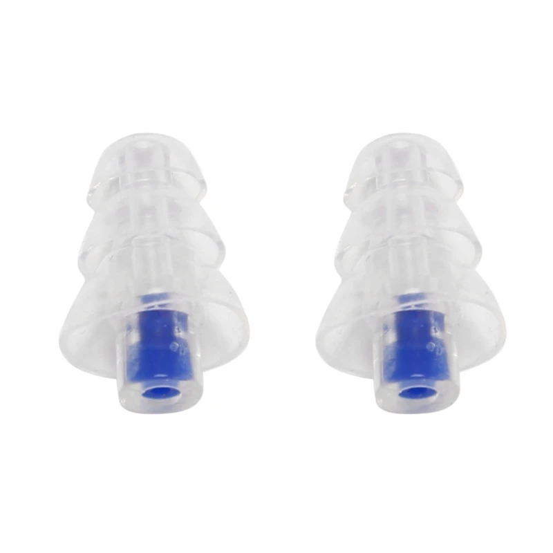 Top ข้อเสนอ27Db ซิลิโคนหูฟังนักดนตรีกรอง Earplugs ลดเสียงรบกวนตัดป้องกันหูฟัง Reusable Sleep Care