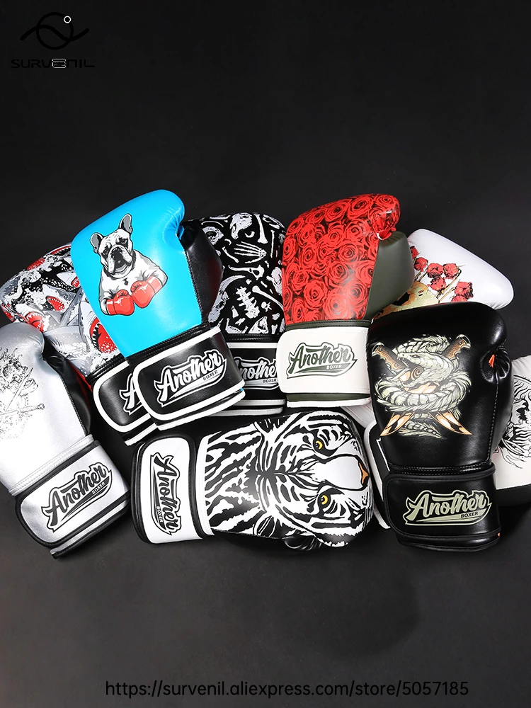 

Boxing Gloves for Men Women Kickboxing MMA Muay Thai Gloves Martial Arts Heavy Bag Training Punching Sparring Equipment 14 16 OZ