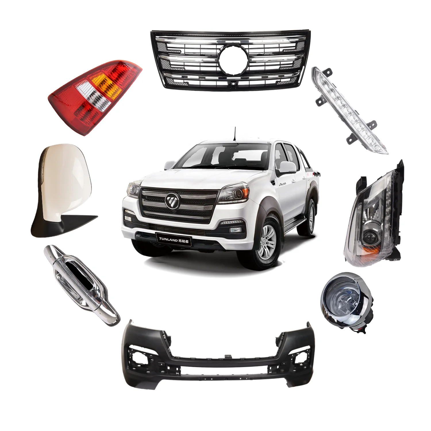 

BJ1027 BJ1037 BJ2027 BJ2037 BJ5027 Запасные части корпуса звукоснимателя для FOTON Tunland 2.8