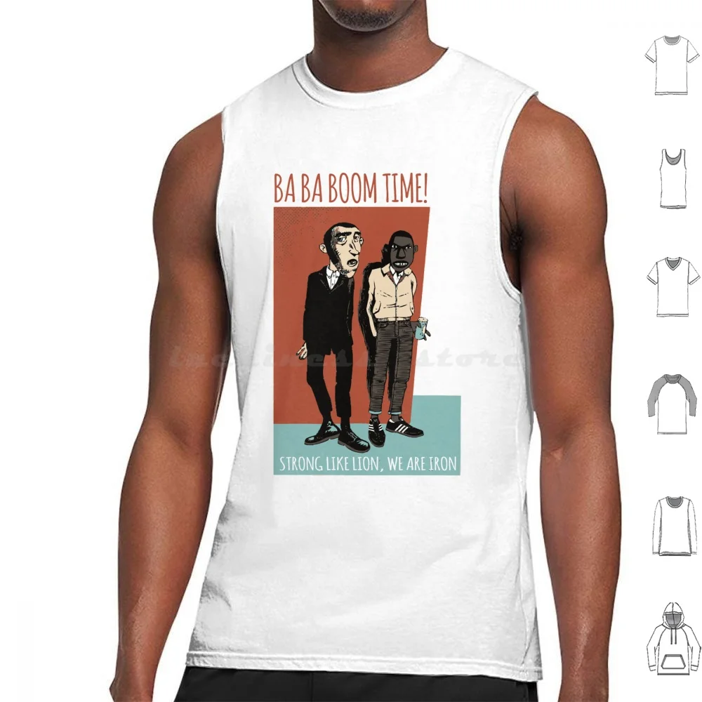 Ba Ba Time Tank Tops Vest Sleeveless Skinhead Skingirl Reggae Rudeboy Trojan Records Skinhead Reggae Skinhead Pride