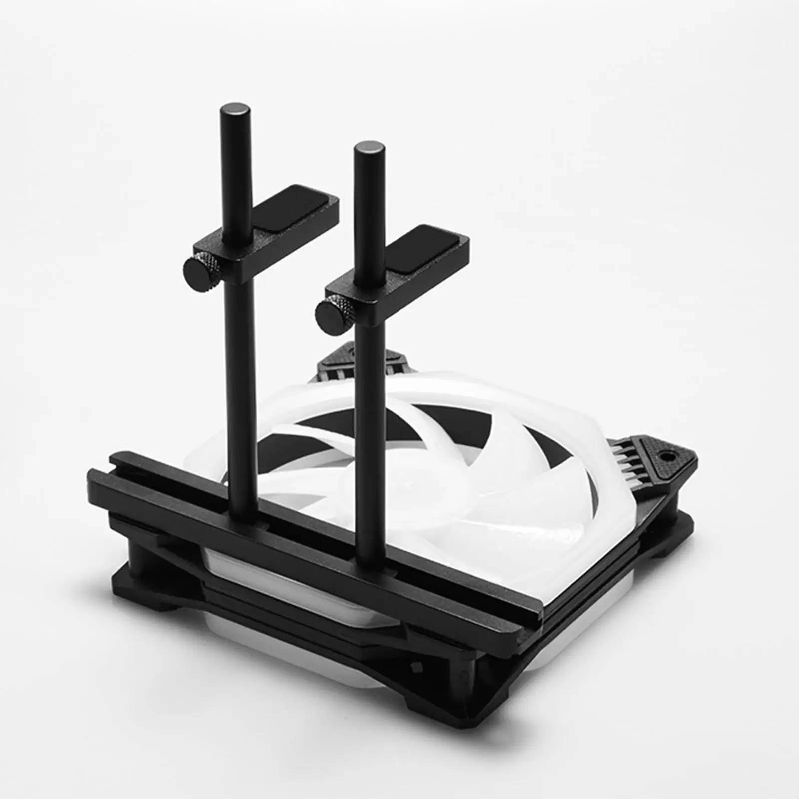 Graphics Card Bracket Vertical Adjustable Height Aluminum Alloy GPU Brace Video Card Sag Holder for Power Supply Box