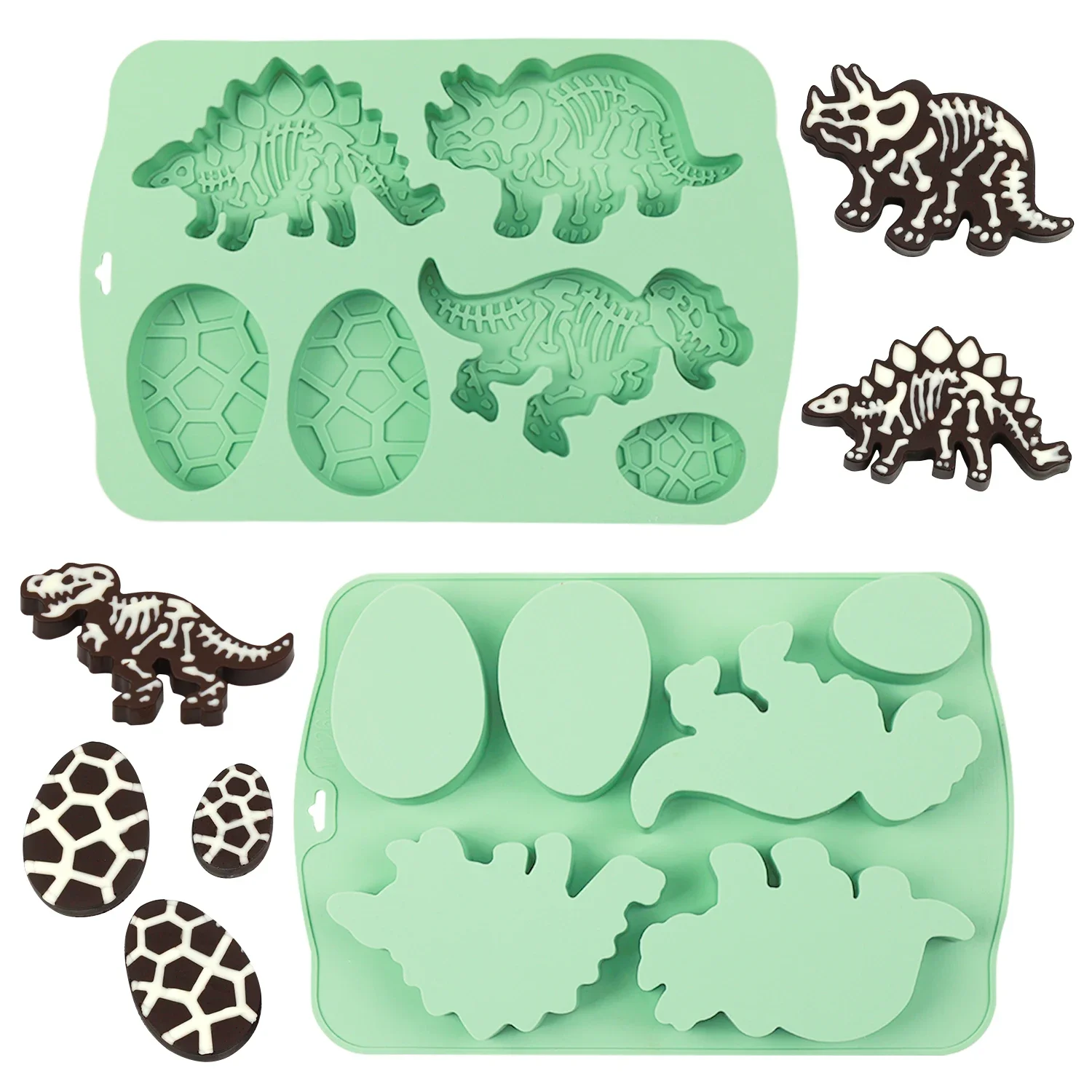 

Kamehame Dinosaur Mold Silicone Cake Mold Cute Dinosaur Mold Dino Chocolate Candy Dessert Mousse Pastry Cupcake Decorating Soap