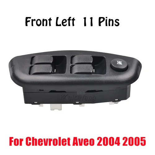 Imagen 2 del producto 96396302 96540780   Botón de Control de elevador principal de ventanilla eléctrica delantera izquierda de coche para Chevrolet Aveo 2004 2005