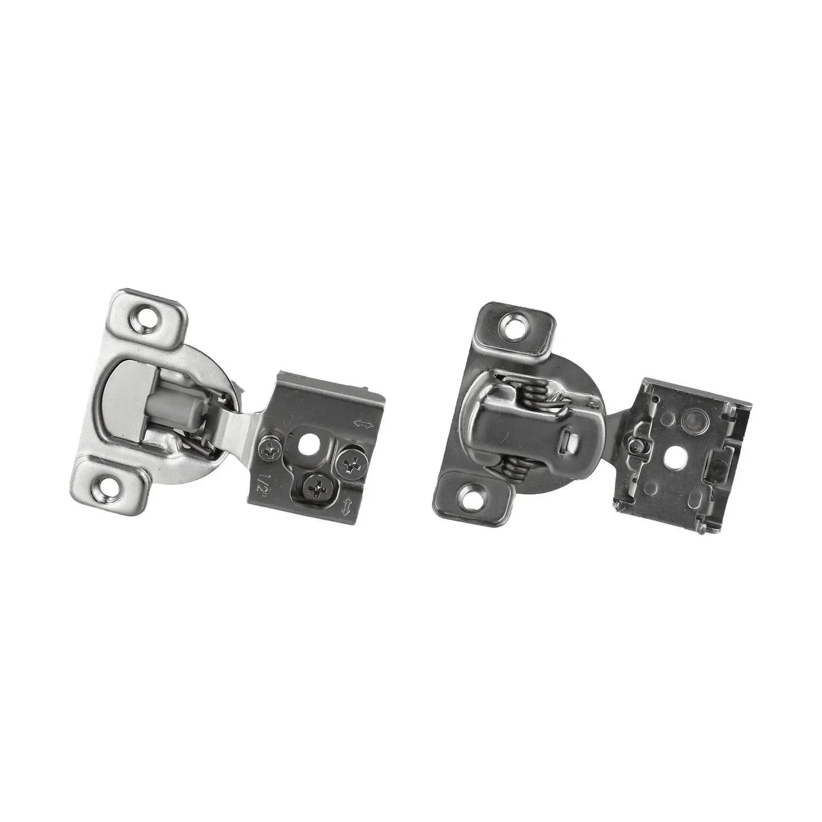 

metal cabinet hinge set featuring an innovative soft close mechanism designed to enhance the longevity of your cabinetry