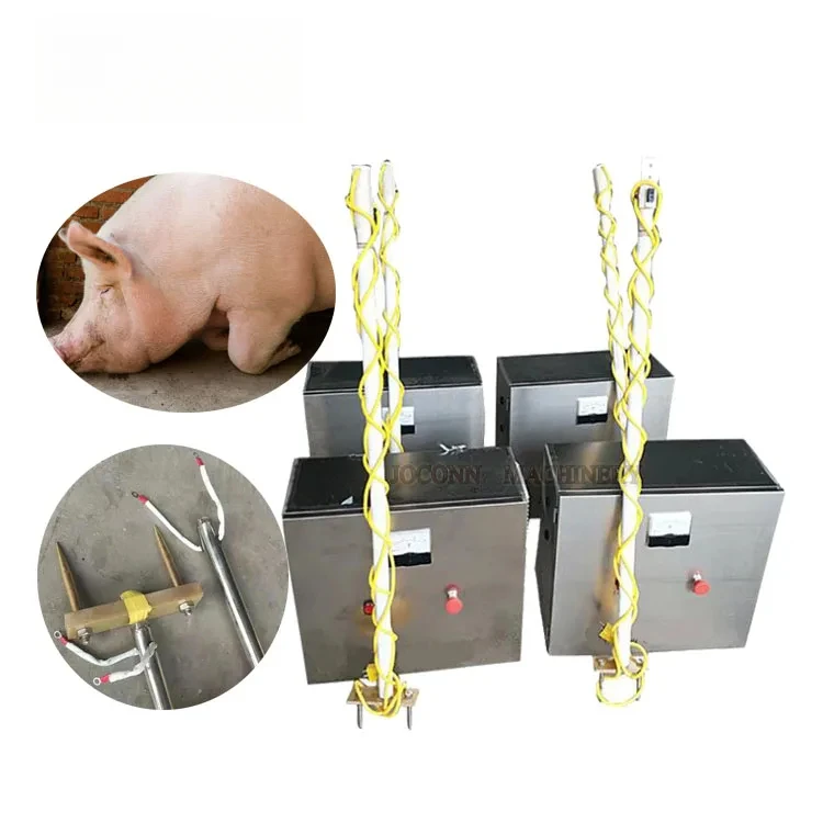 

Good use livestock electric stunning machine/pig hog electric stunner Slaughter equipment/horse donkey mule stunning machine