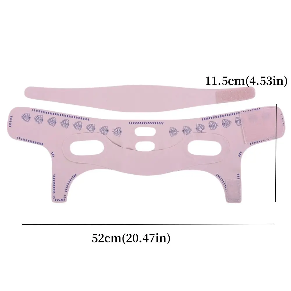 Herbruikbare Anti Rimpel V Lijn Gezicht Shaper Nasolabiale Vouw Lift Up Gezicht Afslanken Masker Ademende Elastische Gezicht Lifting Band Vrouwen