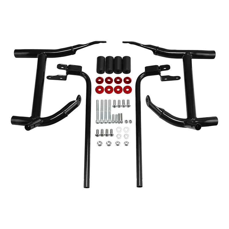 

Motorcycle Saddlebag Bracket Guard Crash Bars Fit For Harley Road King Street Glide 2014-2023 2019 2020 2021