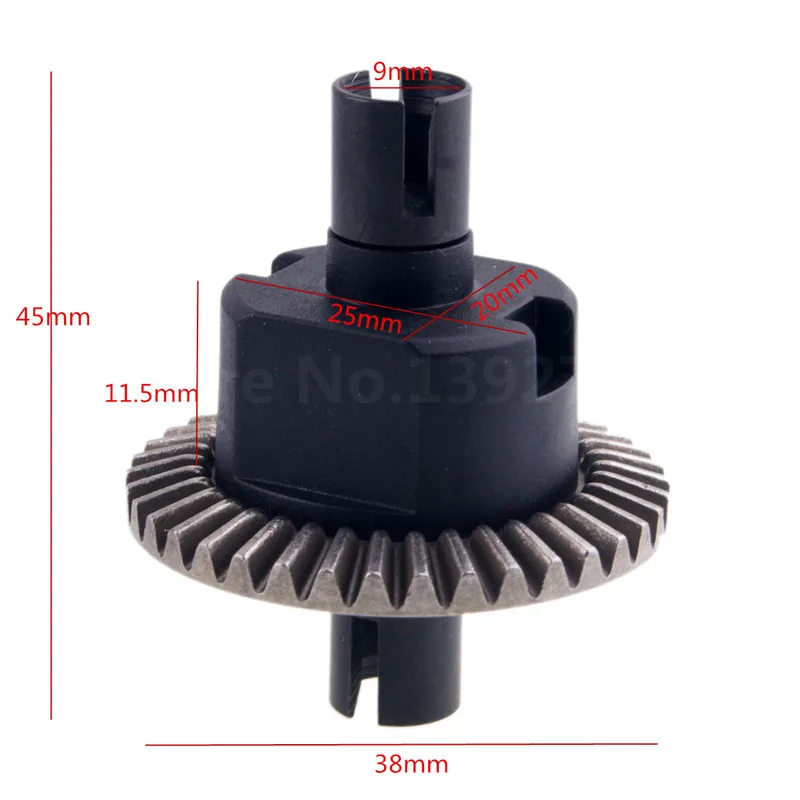RC Cars HSP 02024 Part Diff.Gear Complete Fit 1/10 4WD Mdel Toys Buggy Truck