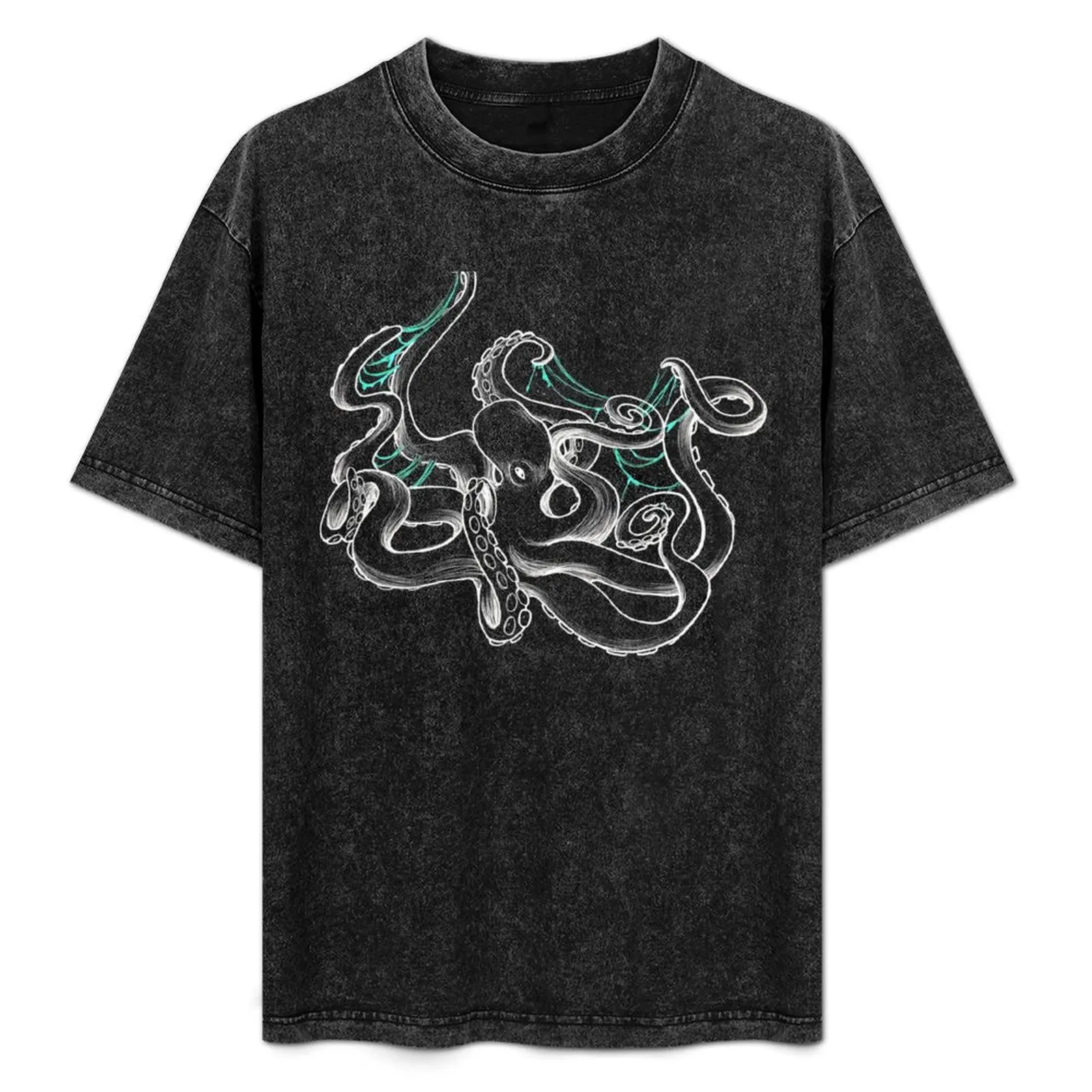 

Octopus T-Shirt Graphic Print Short Sleeve T-Shirt