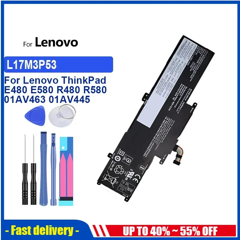 

Аккумулятор большой емкости 3290 мАч-6480 мАч для Lenovo ThinkPad X1 Fold Gen 1-20RL x1 Carbon Gen3 2015 2014 Gen2 E480 E580 R480