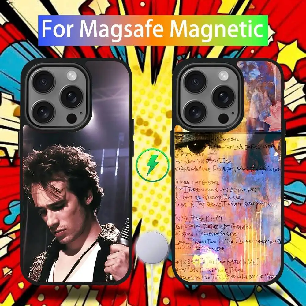 

J-Jeff B-Buckley Phone Case For iPhone 17,16,15,14,13,12,11,Pro,Max,Plus,Mini,SE4,E Magnetic Magsafe Wireless Charging