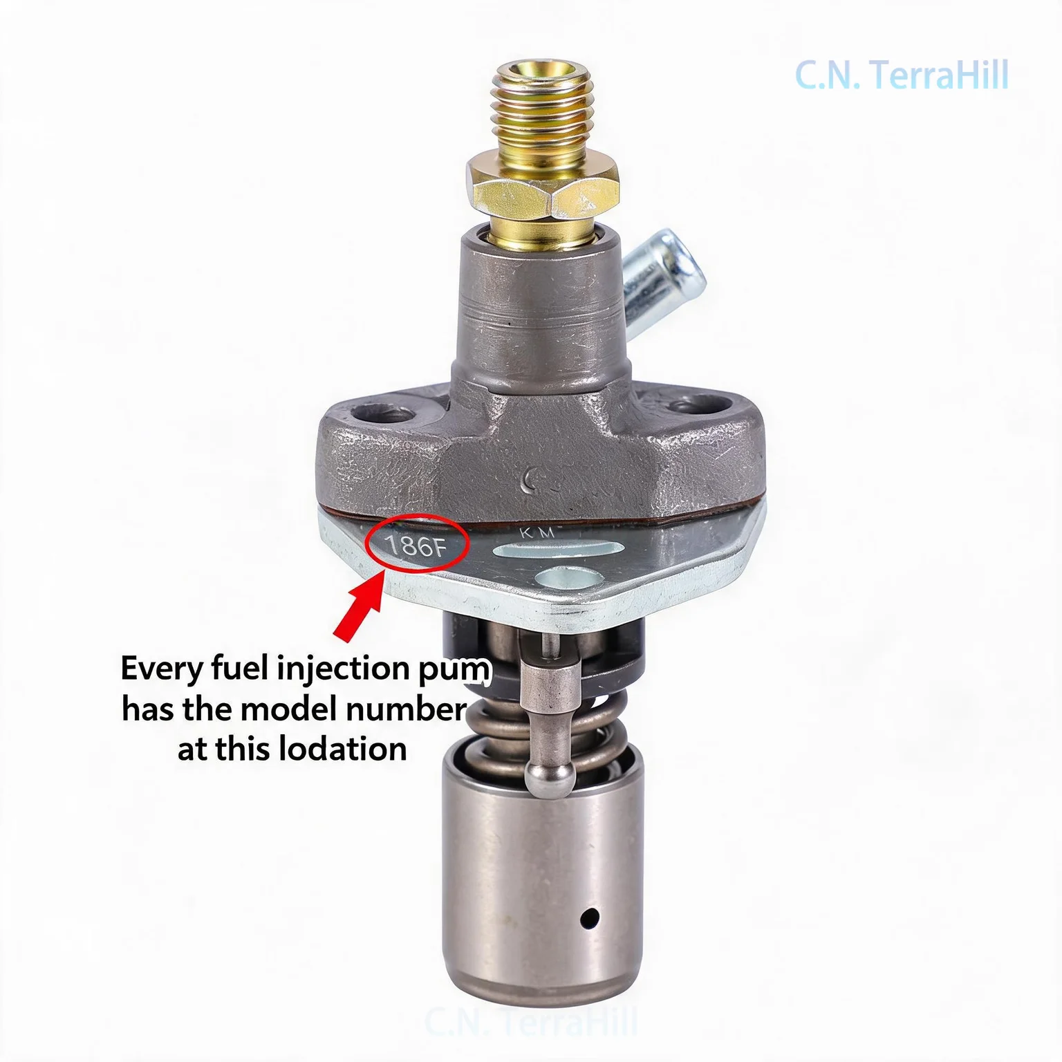 Air-Cooled Diesel Engine Fuel Injection Pump for Micro Tiller Parts 173F 178 186F 188 192F