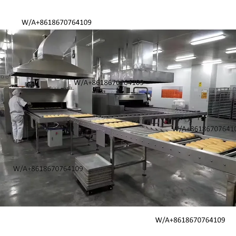 Automatic Bread Production Line Bread Processing Equipment Bread Maker with Oven