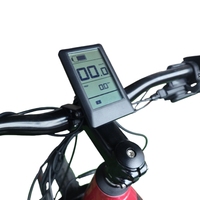 GUSTAVO Electric Bike Display， CAN Plug / UART Plug Optional ，For BAFANG MID Motor BBS0102B G340 G320 M400 M620