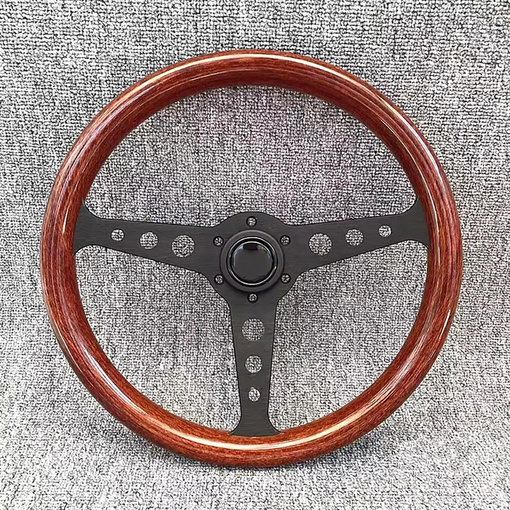 

Modification Steering Wheel 14 Inch Retro Racing Drift Racing Volant Steering Wheel JDM Personalize Car Accessories