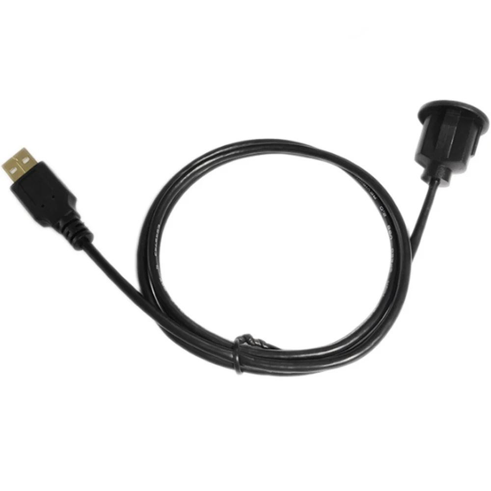 

1M USB2.0 Male to Female Transfer Cable for Car USB Adaptor Car Accessories Dual Socket USB Extension Cable DVR GPS Digital Cord