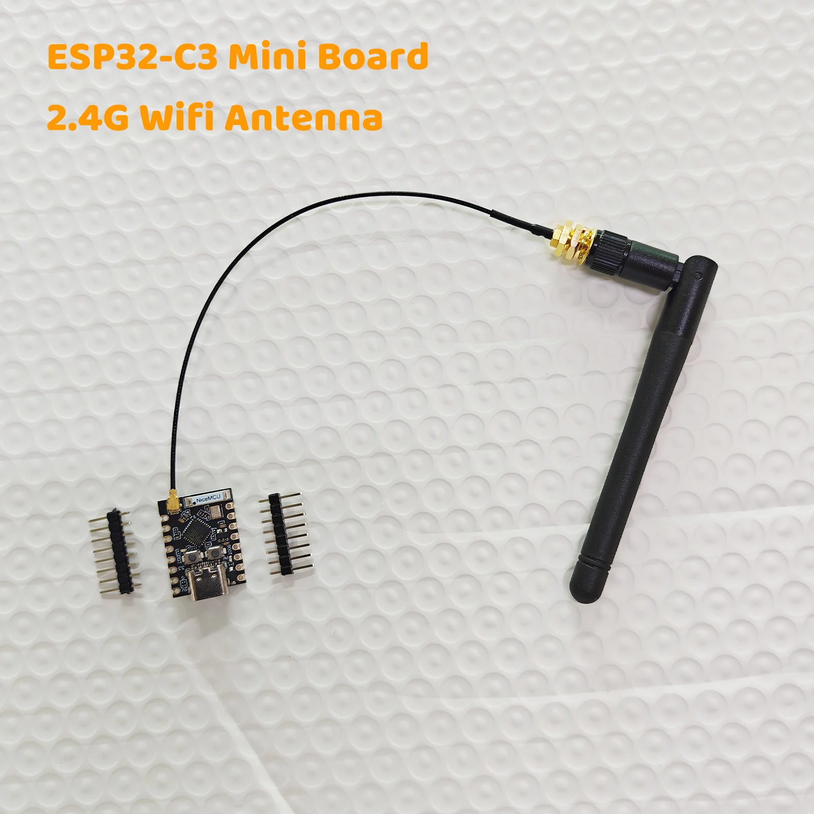 1/2/4PCS ESP32-C3 Mini Development Board ESP32-C3_Mini_V1 Wi-Fi+BT 2.4G WiFi Antenna with SMA Cable 3DBI U.FL to Female SMA