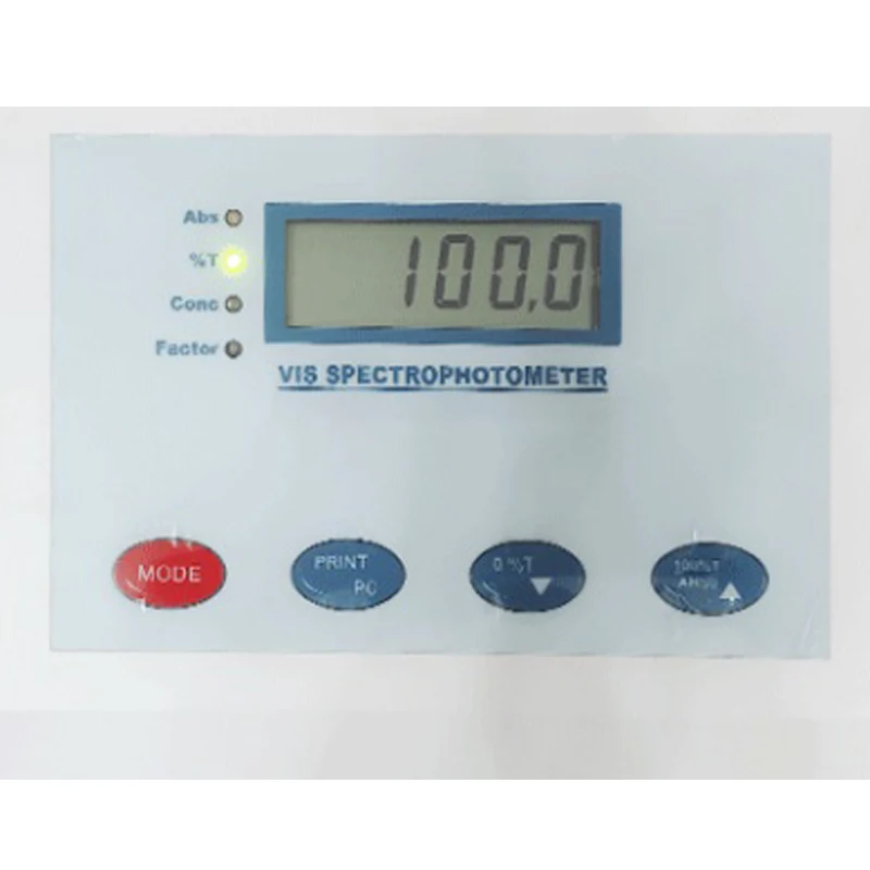 Visible Spectrophotometer Laboratory spectral analysis instrument Water quality detection, judicial criminal investigati
