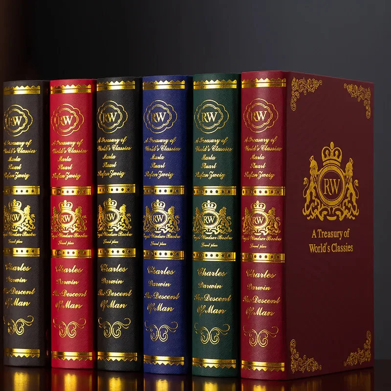 12 قطعة/المجموعة Vintage نموذج كتاب وهمية زخرفة محاكاة كتاب الديكور التصوير كتاب الدعائم المنزلية غرفة الدراسة الديكور