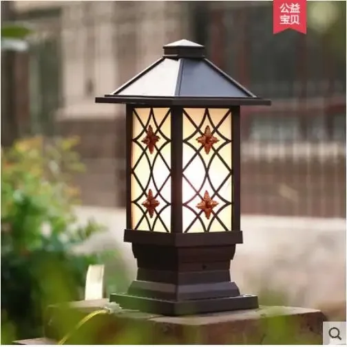 Garden pillar lamp wall lamp headlight landscape garden lamp