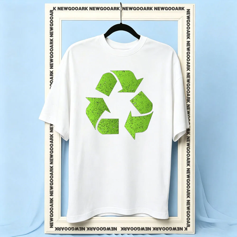 Recycle T-Shirt Earth Day Nature Planet Conservation t-shirt woman man Casual cotton printed t shirts summer outdoors tee