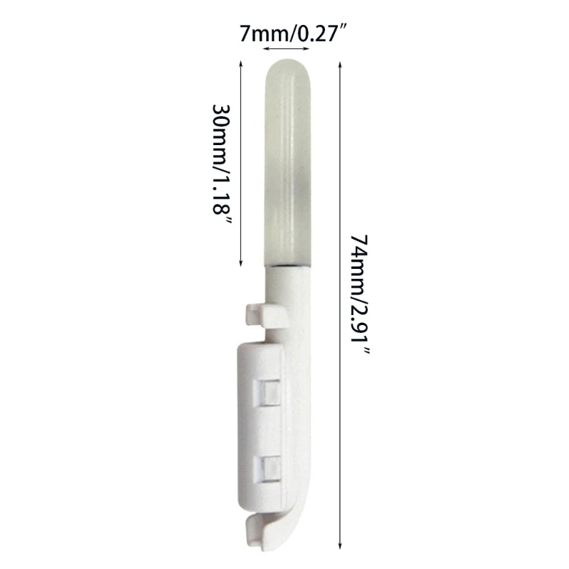 釣りロッド LED グロースティック夜魚ストライクアラートグロースティック咬傷アラームグローランプロッド先端グロースティックチューブドロップシッピング