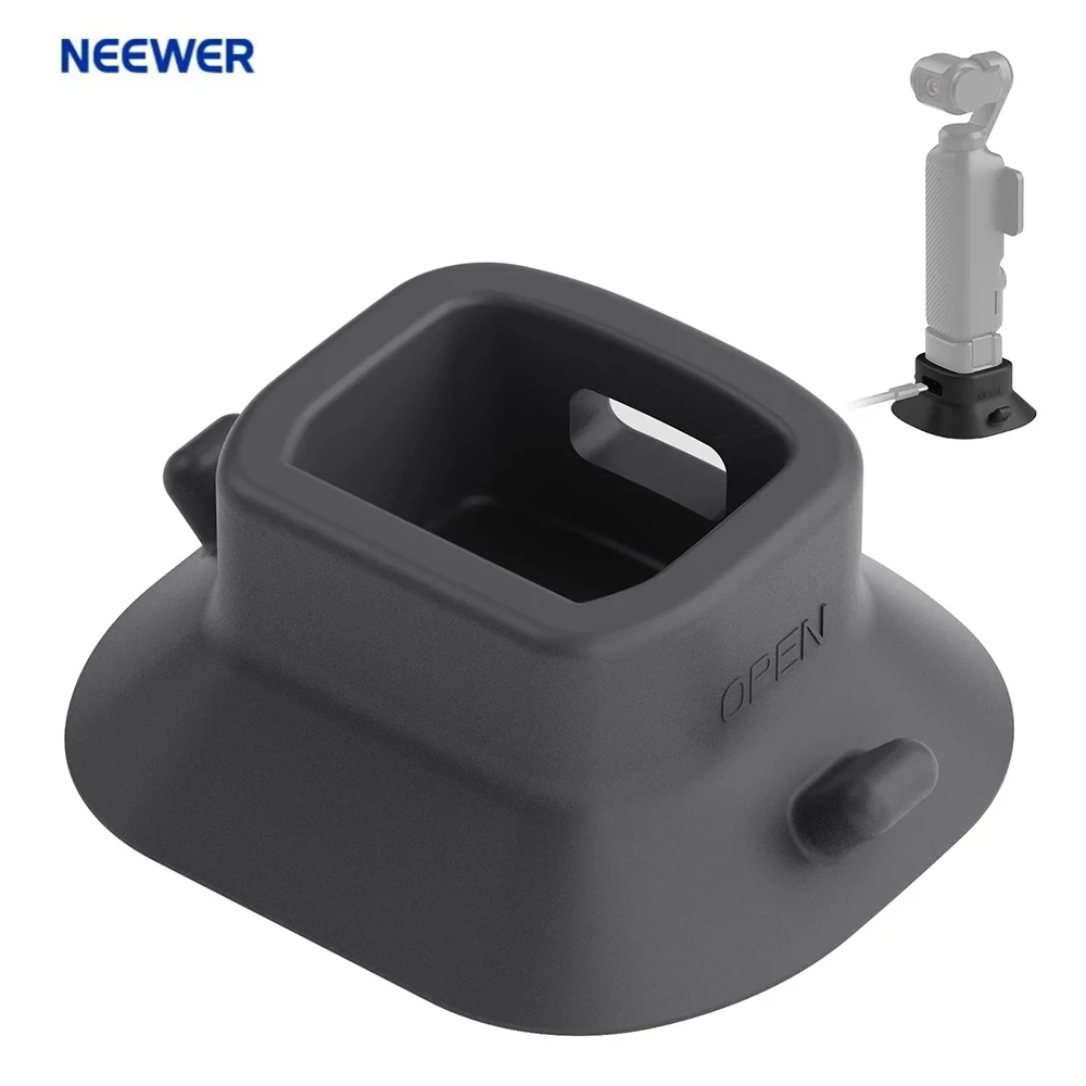 

NEEWER Anti-slip Desktop Base For DJI Pocket 3 Silicone Fixed Bracket Base Extension Handheld Camera Accessories