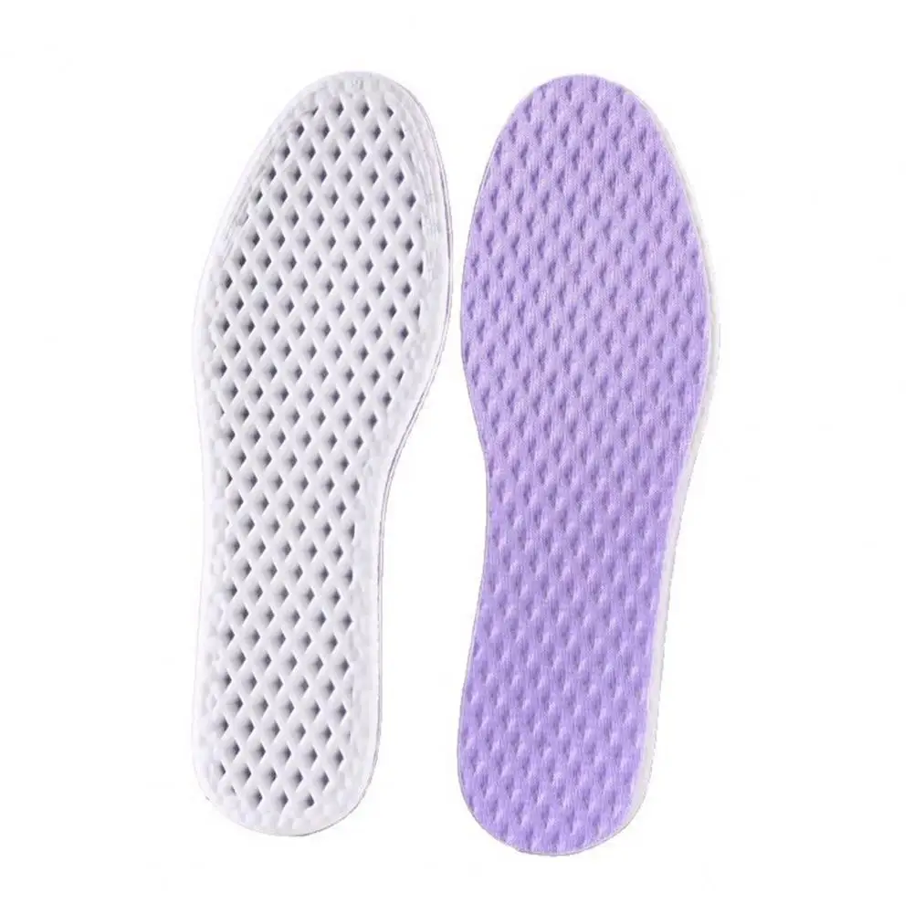 Breathable Insoles Summer Mesh Insoles for Men Women Breathable Shock Absorption Shoe Inserts Flexible Running Sports for Feet