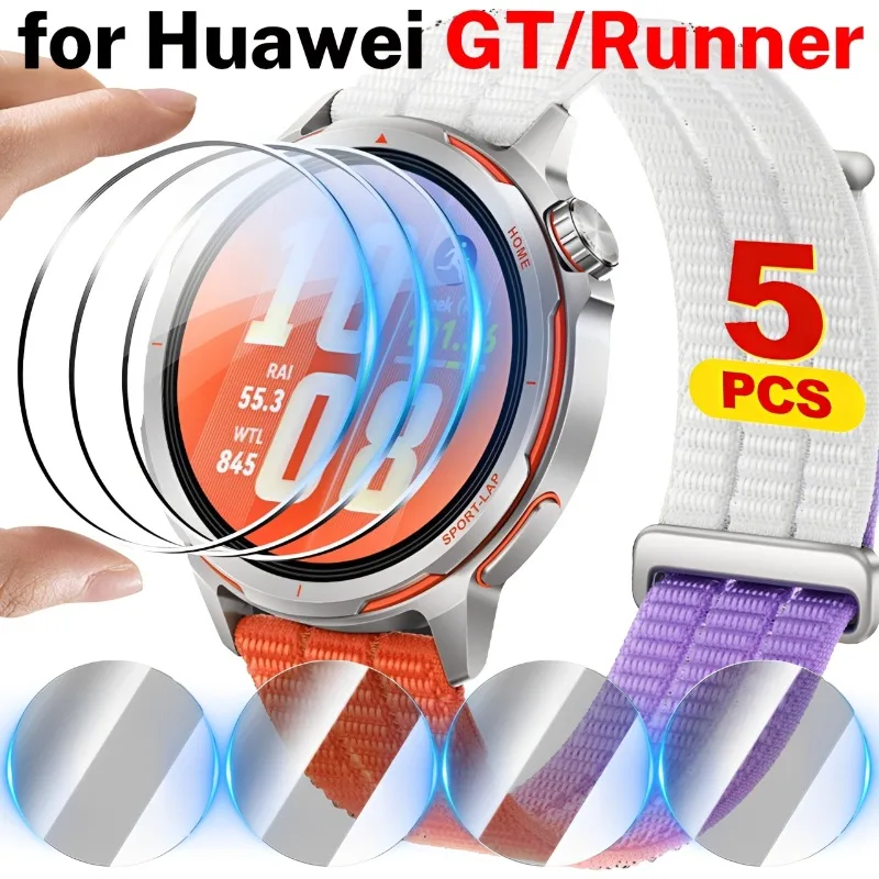 5/3/1 шт. Защитная пленка из закаленного стекла для смарт-часов Huawei Watch GT 2 3 4 GT2Pro GT Runner 2 GT Runner, взрывозащищенная пленка для экрана 5/3/1 шт. Защитная пленка из закаленного стекла для смарт-часов Huawei Watch GT 2 3 4 GT2Pro GT Runner 2 GT Runner, взрывозащищенная пленка для экрана