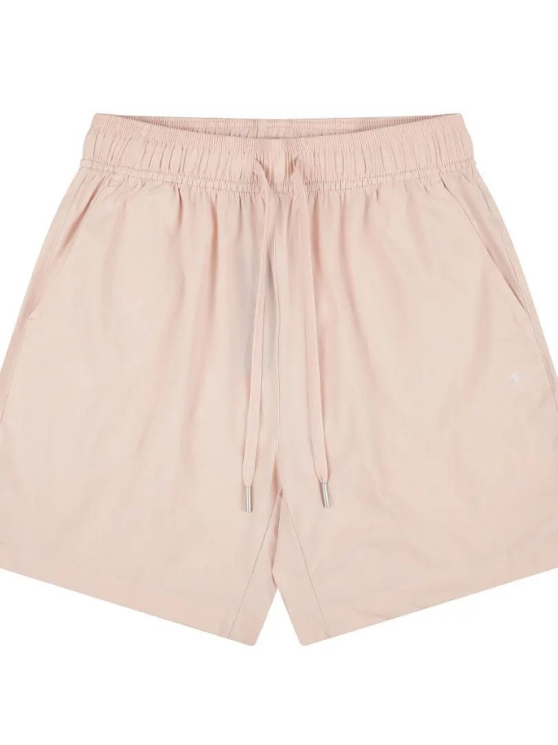 Fashionable Loose Quick Dry Sports Shorts Women's Drawstring Casual Five-Quarter Pants Breathable Beachwear Straight Leg