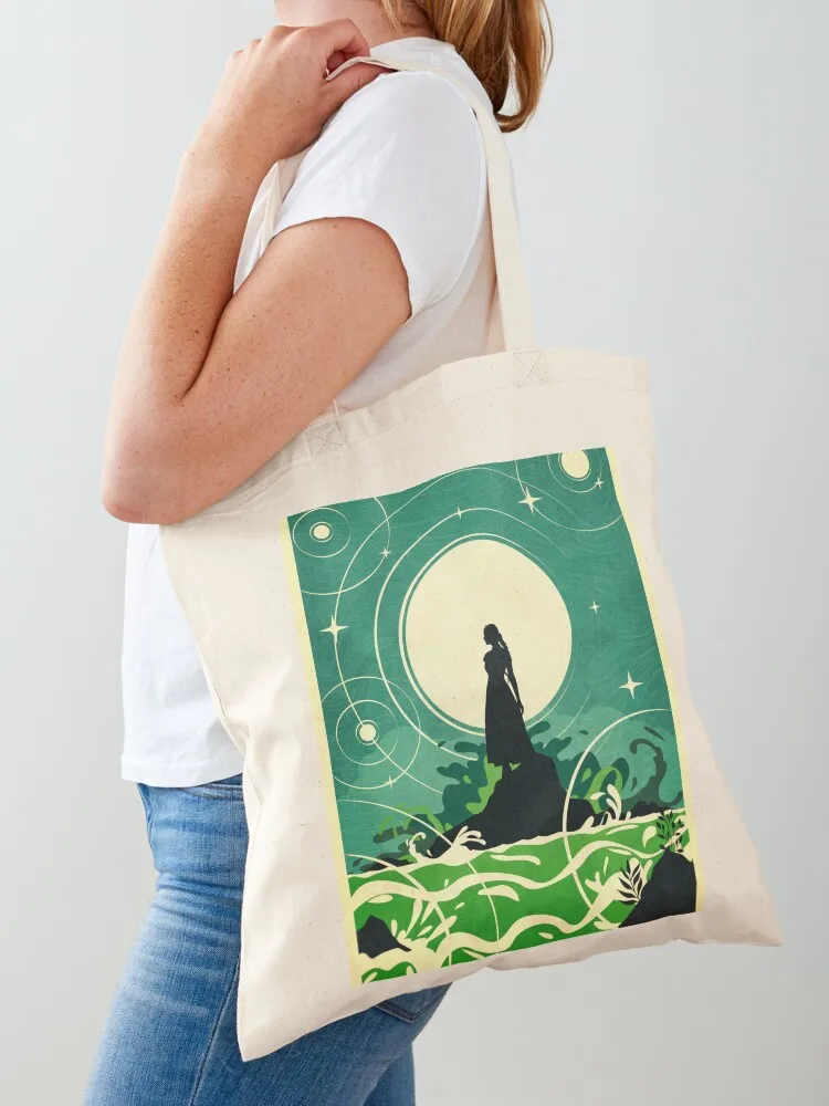 Braid of the Emerald Sea / Tress of the Emerald Sea Tote Bag ecological bags Reusable bags tote bag women