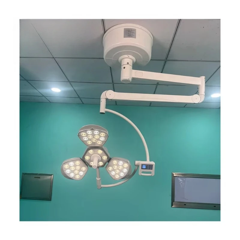 LTSL50A Ceiling Inspection Shadowless Light  Theatre Operating Room Light Emitting Diode Single Head Wall Hand Crank