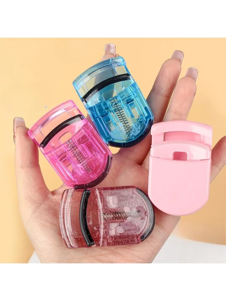 Mini recourbe-cils multicolore pliant, pince à recourber les cils auxiliaire, outils de maquillage cosmétiques de beauté professionnels