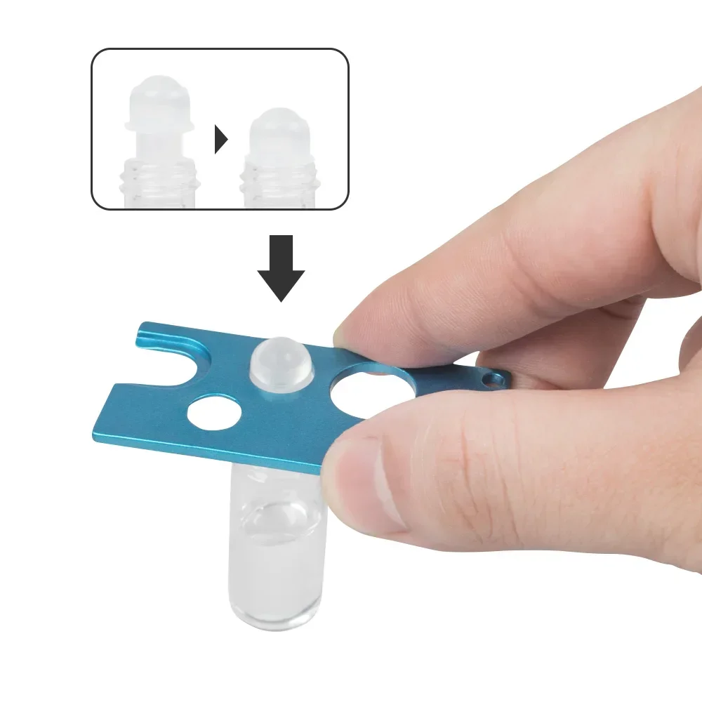 Color Stainless steel Eyelash Extension Glue Bottle Opener Nozzle Replacement Bottle Mouth Head Adhesive Caps Remover Tool