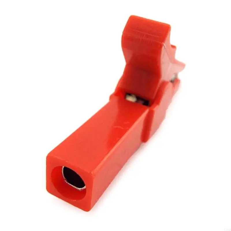 T3LB for Crocodile Clips Clamp 55mm Battery Electrical Wire Cable Insulated Electric