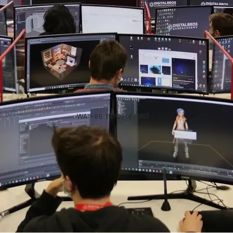 Wmwmnu for Augmented Reality Software Development PC Motor Sensory Games VR Touch Designer Multiplayer for Children Exhibit