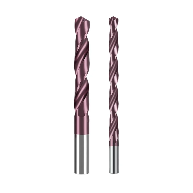 Broca helicoidal de carburo CNC HRC65 60, longitud de 120mm para máquina herramienta de agujero de aluminio y Metal de hierro fundido, 15,1mm-20,0mm, 1 Uds.