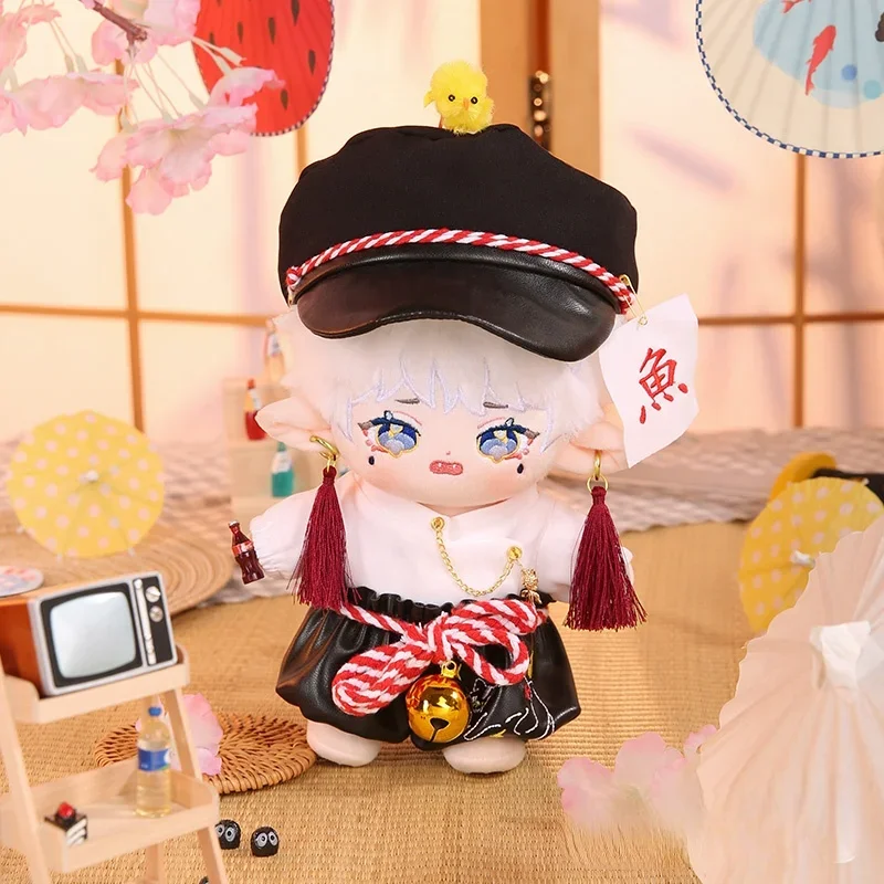 

Original Design Anime Limit No attributes Zhu Bai Kpop Star Idol Cattle Ear Cosplay Plushies Toy Doll Body Plush Stuffed Gifts