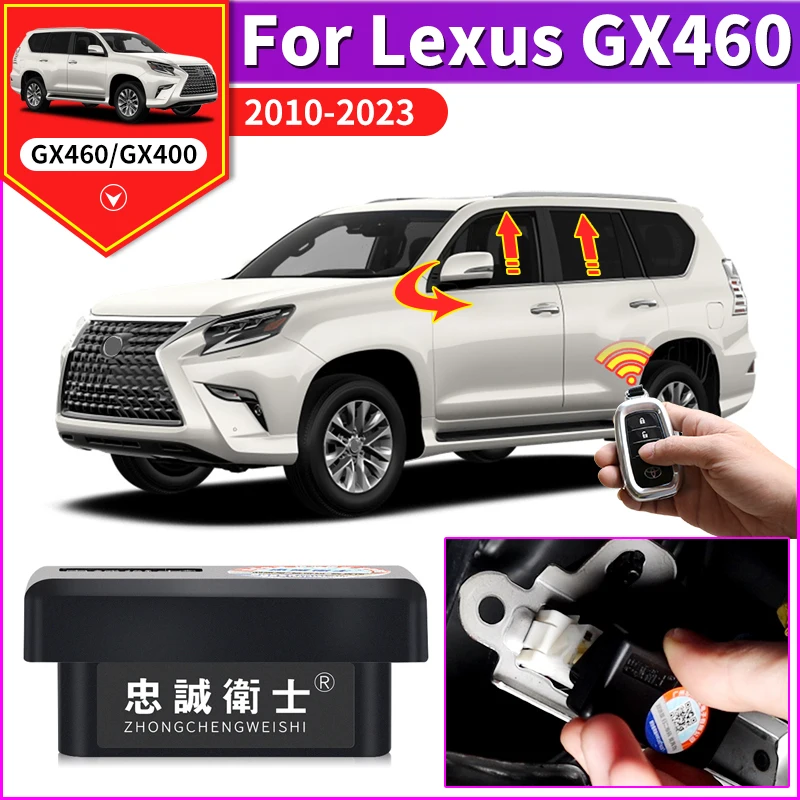 

Automatic Closed Window + Lock Door + Rearview Mirror Folding OBD Module for Lexus GX460 Gx400 GX 460 400 2010-2022 Accessories