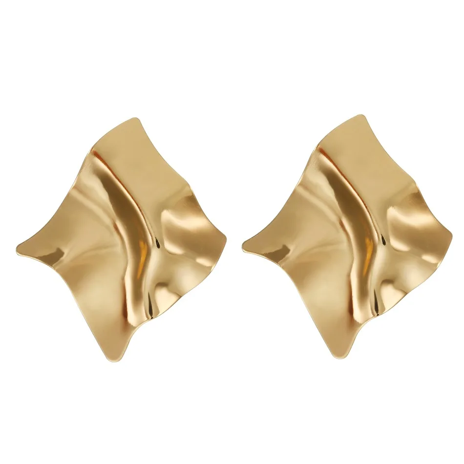 Zhengyouthful Yin Tao has the same acetic acid earrings for women, exaggerated earrings in Europe and the United States, new pop