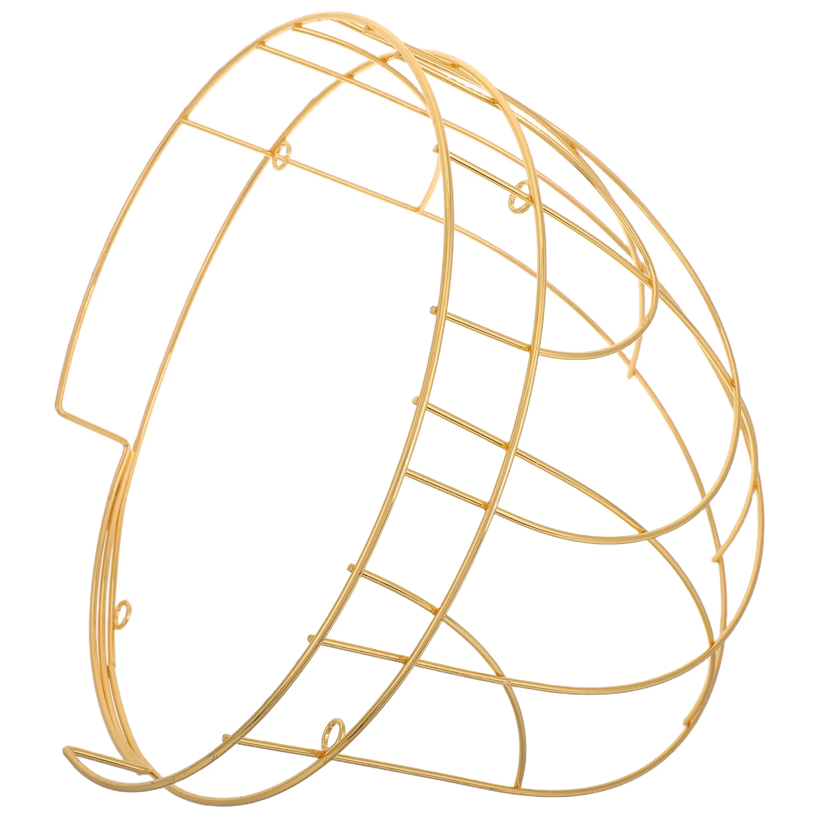 

Ancient China Headdress Frame Metal Sturdy Base for DIY Crown Making Hanfu Headwear Traditional Crown Frame Accessory