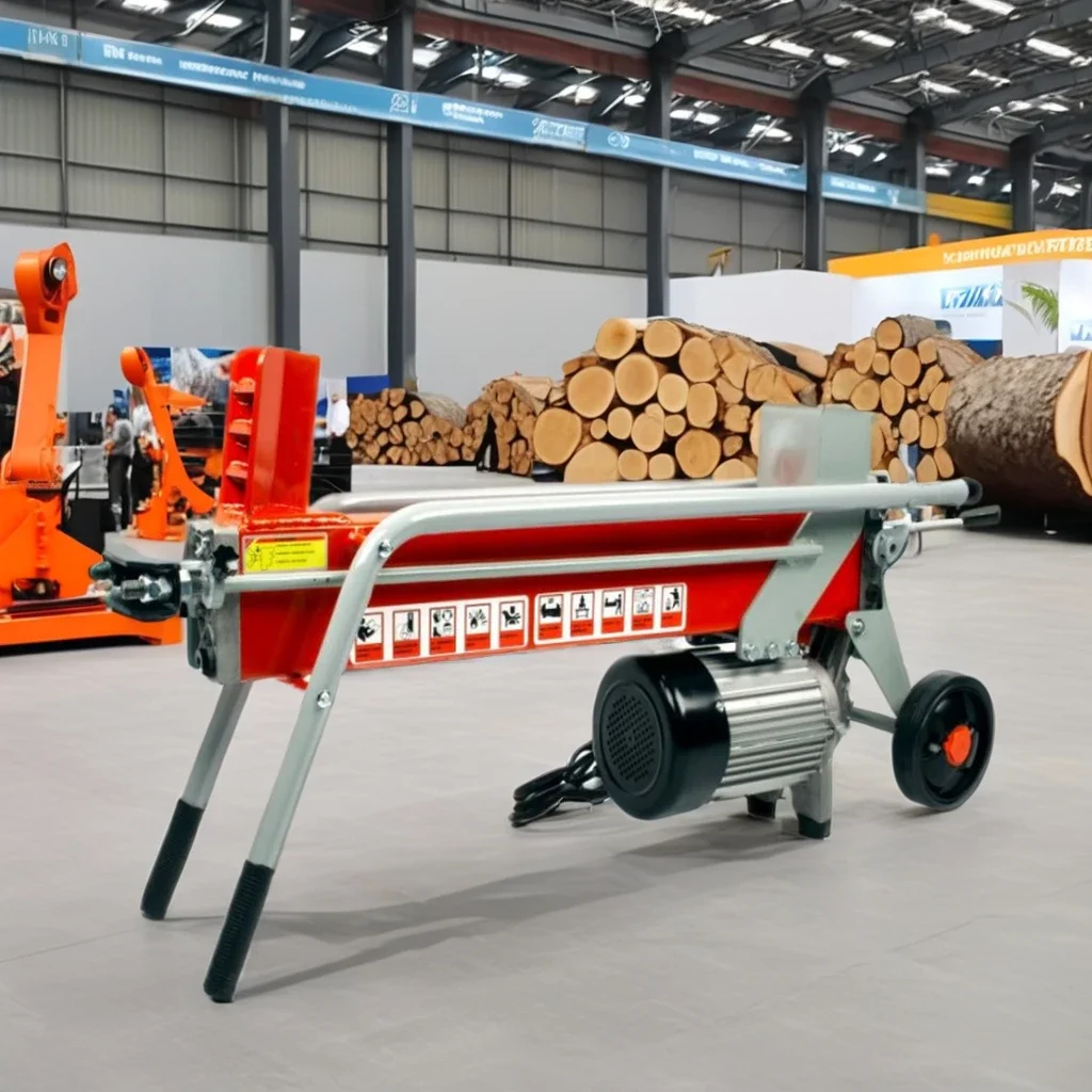 

8t Hydraulic Log Splitter Small Fast Log Splitter Home Mini Electric Wood Splitter