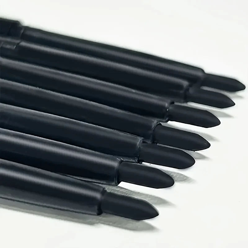 4-pack black eyeliner gel pens, with long-lasting effect, water-resistant and sweat-proof, no smudging