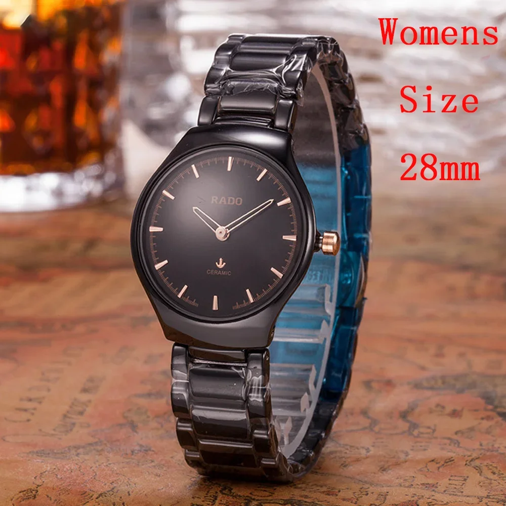 Top Rado Original Brand Watches For Mens Ladies Luxury Ceramic 38MM/28MM Simple Women Watch High Quality Sports AAA Male Clocks image 3