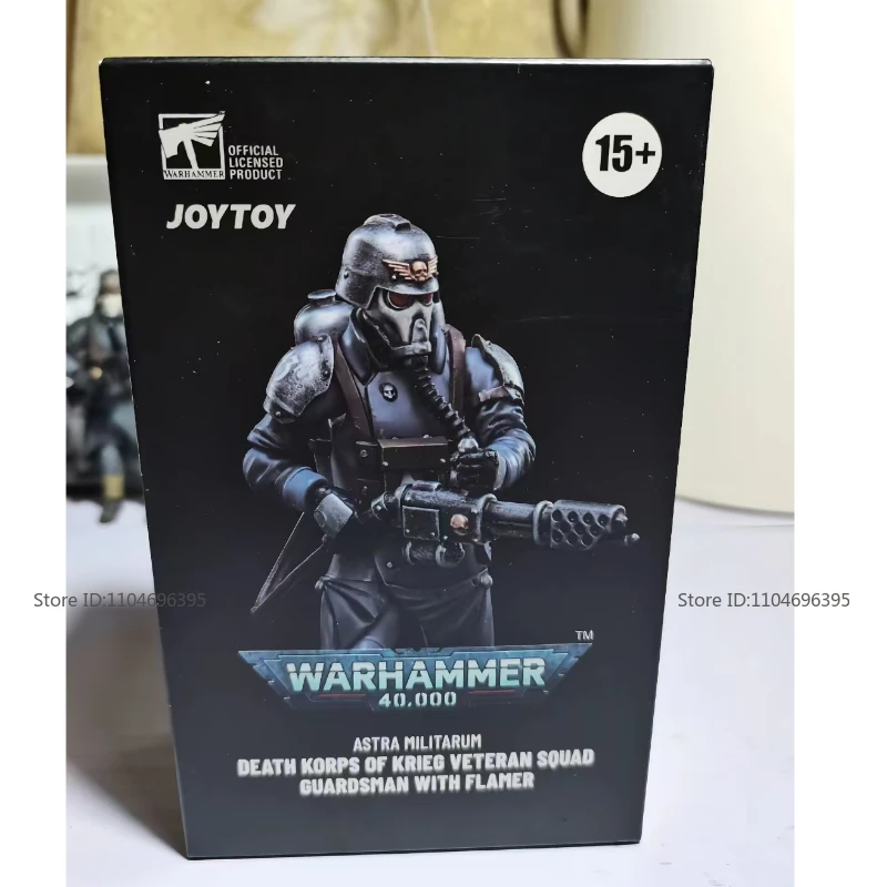 

In stock Warhammer 40K Krieg Flamethrower Children's Toys Animation Game Figures Promotional Items Birthday Gifts Ornaments