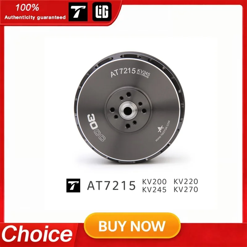 T-MOTOR AT7215 30CC UAV Fixed Wing Brushless Motor 8-12S 5000W High Power Drone Motor for RC Airplane VTOL
